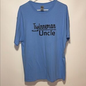 Gildan Light Blue Graphic Tee